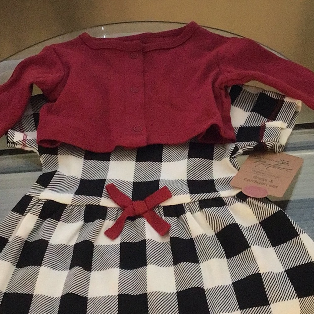 Touched By Nature Dress w/Cardigan